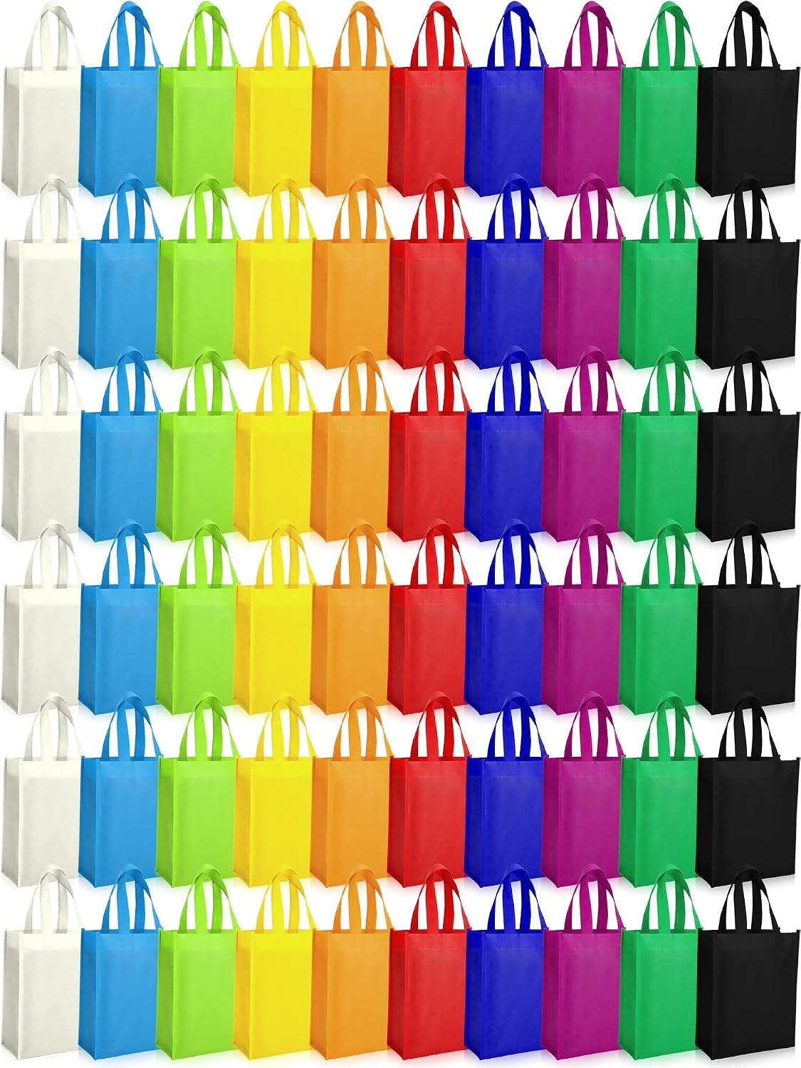 Multicolour Non-woven Foldable Totes